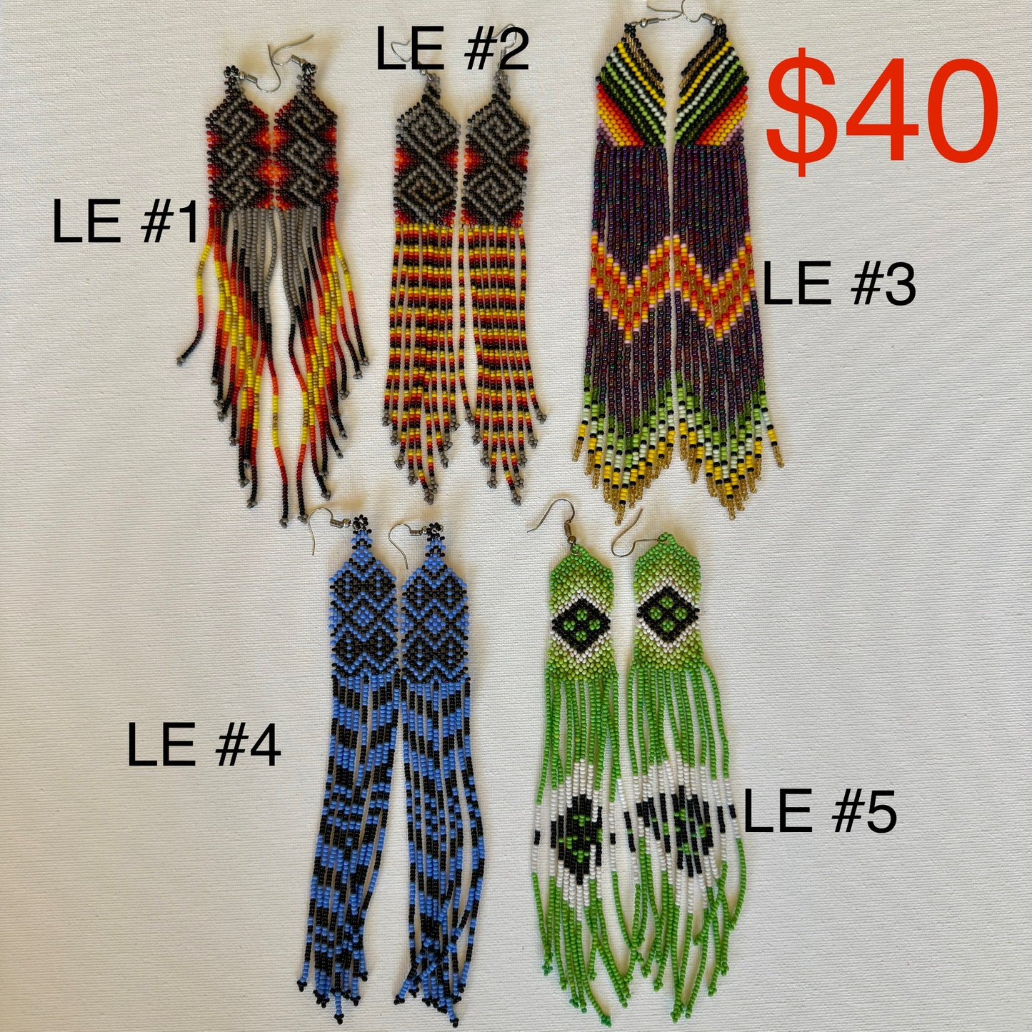 Large Huni Kuin Earrings