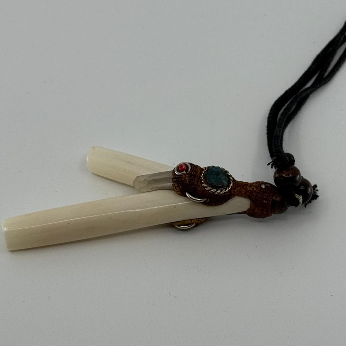 Crystal String Kuripe - Hapé Self-Applicator