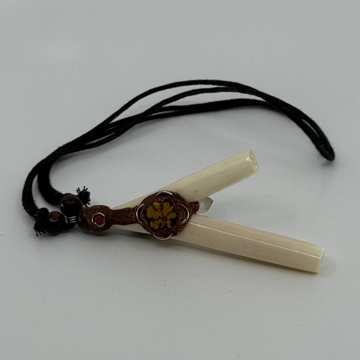 Crystal String Kuripe - Hapé Self-Applicator