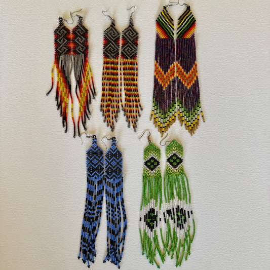 Large Huni Kuin Earrings