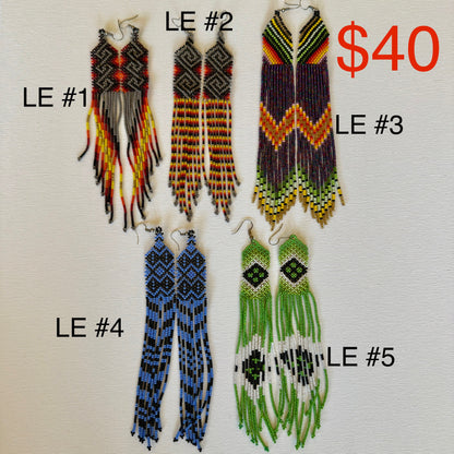 Large Huni Kuin Earrings
