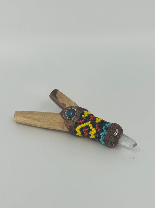 Palo Santo and Crystal Kuripe - Self-Applicator